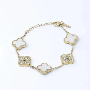 Fyrklöver armband