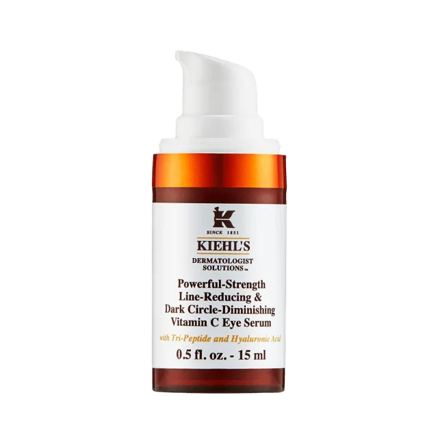 Kiehls Powerful-Strenght Line-Reducing & Dark Circle-Diminishing Vitamin C Eye Cream Ögoncreme Dam 15 ML