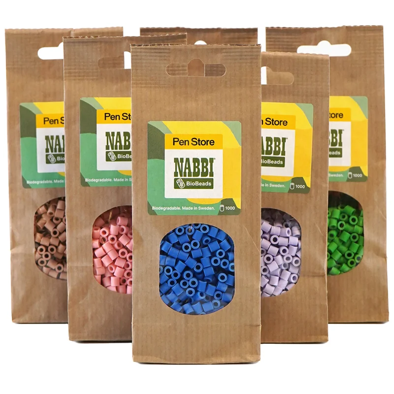 Pen Store x Nabbi BioBeads Bügelperlen Midi 1000 Stk Lila