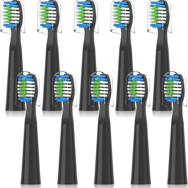 Replacement Heads for Bitvae D2 Electric Toothbrush, Sonic Electric Toothbrush Heads for Bitvae Daily D2 Electric Toothbrush, 10-Pack