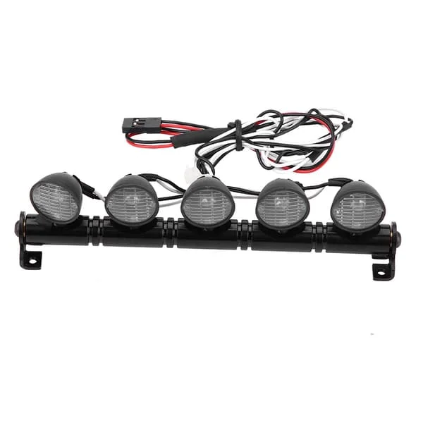 5 LED-lysbar frontlykt tilbehørsdel for AXAIL Scx10 Traxxas RC-bil