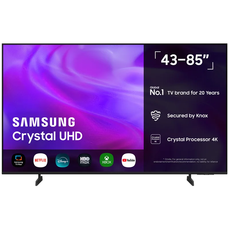 Samsung-TU43U7005HUXNA-Samsung 43" U7005H 4K Crystal UHD Smart TV (2026)-Tv-22–45 tommer