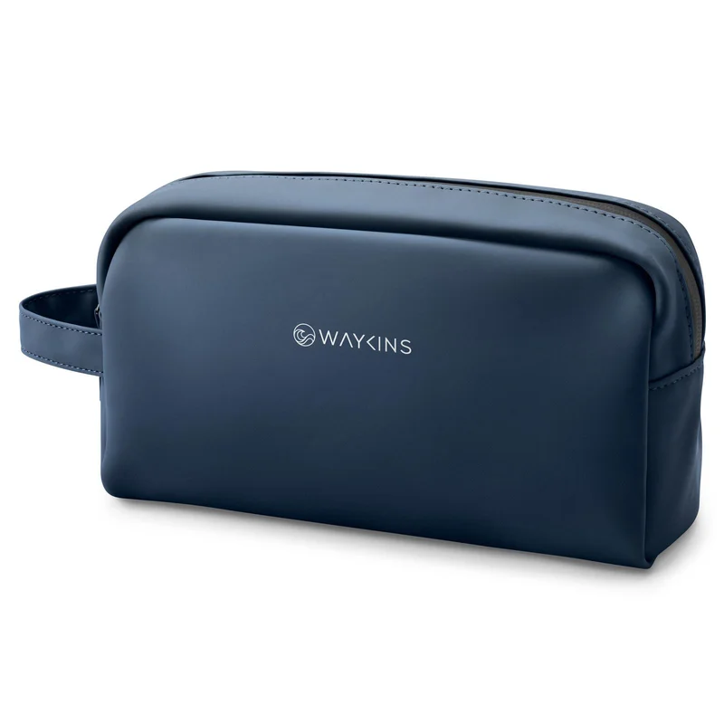 Horizon | Beauty Case blu Navy resistente all'acqua per uomini - Beauty case