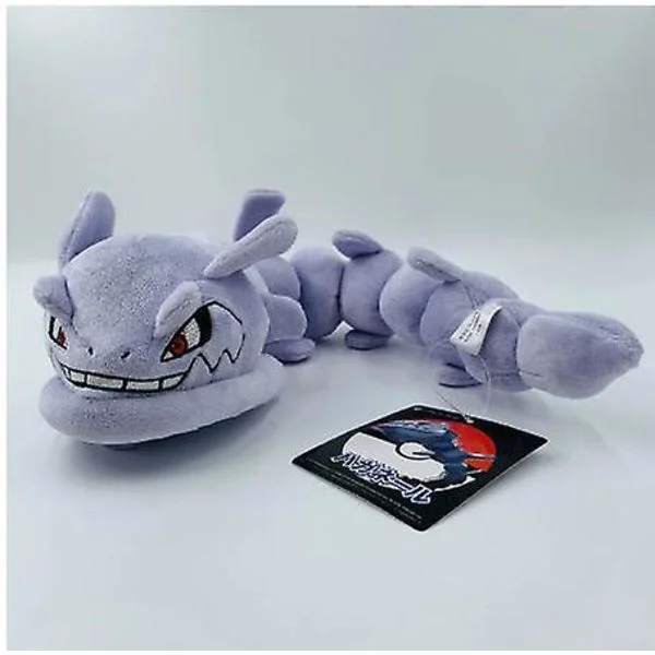 Tecknad Onix Steelix Plysch Doll Tag Böjbar Orm Form Gosedjur 30 cm Födelsedagspresent