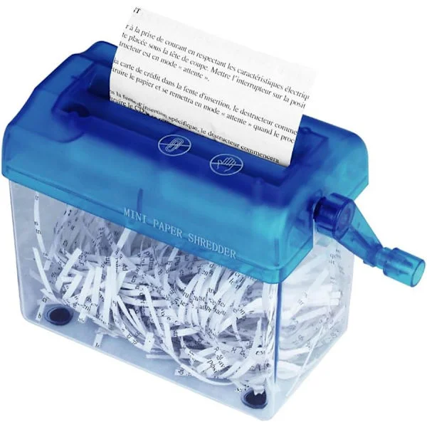 Dokumentförstörare - Mini Bärbar Dokumentförstörare Mini Des, ZQKLA