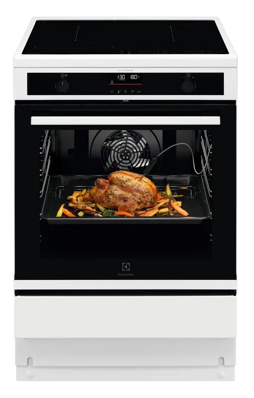 Electrolux LKI6489SW - Induktionsspis med pyrolytisk självrengöring