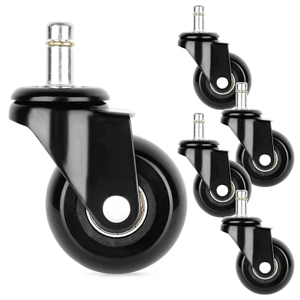 IKEA fåtölj hjul gummi 5 cm / 10 mm 5 st.