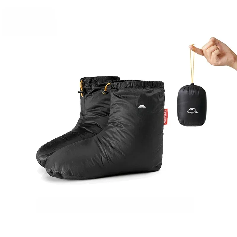 AliExpress - Naturehike Entendaunen-Hausschuhe, warme Winterstiefel, wasserdicht, winddicht, thermische Fußabdeckung, ultraleichtes Schlafsackzubehör