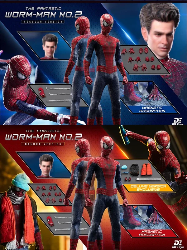 AliExpress - DB Toys X 6in Studio 1/12 The Fantastic Work-Man No.2 Figur Spider Mask Design 6 Zoll Komplettset Garfield Superhelden-Soldat