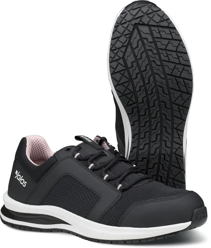 Jalas TEMPUS 5628 Vernesko S1P, ESD, svart/rosa 38, Sko