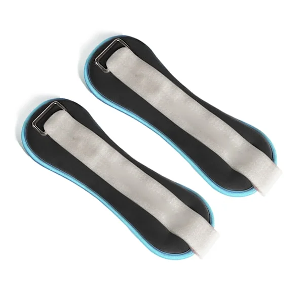 2 ST Handled Ankelvikter Styrketräning Osynliga handledsvikter Remmar för löpgymnastik Svart 0,6 kg/21,2 oz