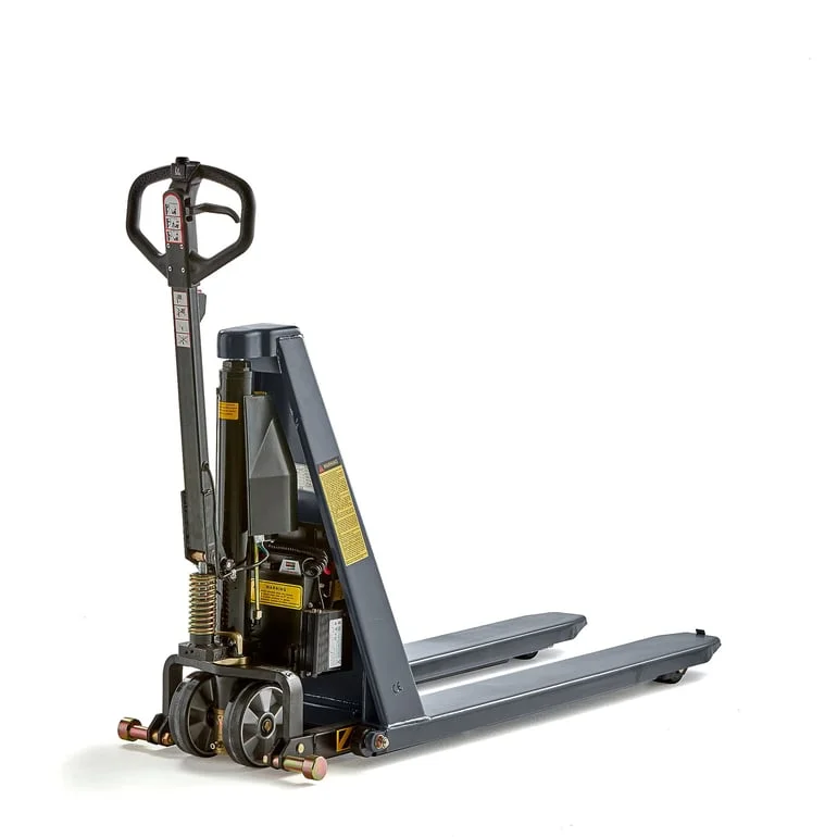 Jekketralle, elektrisk, med sakseløft, 1000 kg, 1190 mm