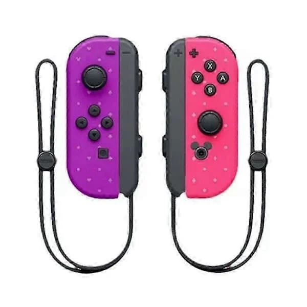 [RM]Joycon trådløs håndkontroll for Nintendo Switch, støtter vekkefunksjon, venstre høyre fjernkontroll med håndleddsrem HVIT