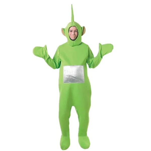 Halloween Udsalg Nyt Kostume Tegneseriefigur Teletubbies Cosplay Kostume Dukkesæt - Grøn grøn-FX- grøn M(165-175CM)