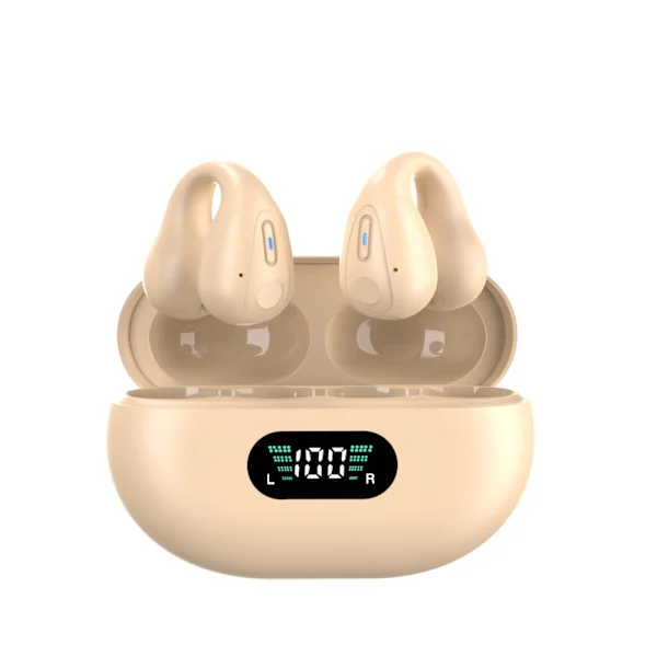 Wireless Headphones Bluetooth 5.3 Open Ear Headphones Cycling Headphones Noise Cancelling Headset