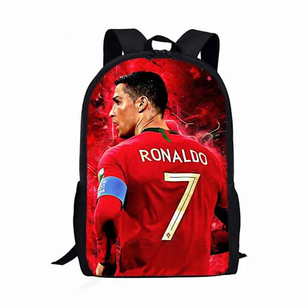 17 " Single-Layer School Bag Ronaldo School Bag Large Capacity