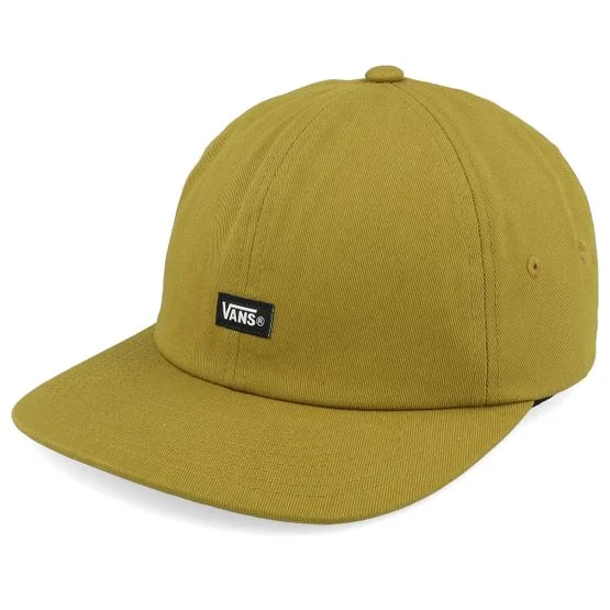 Vans - Yellow Czapka Z Daszkiem - Vans Jockey Burnt Gold Strapback @ Hatstore