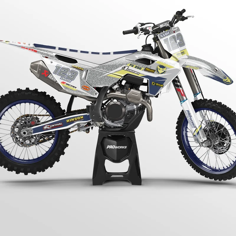 Zestaw Naklejek 24MX Husqvarna OSB - Husqvarna CR 125 1981-2013