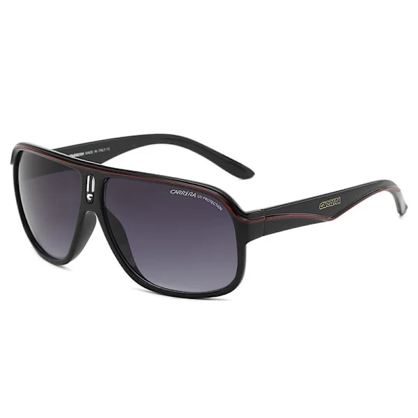 Varmt tilbud til en lav pris! Carrera Ruthenium Pilot Gradient Lens Briller + Æske - Solbriller til mænd Fashion-Glad