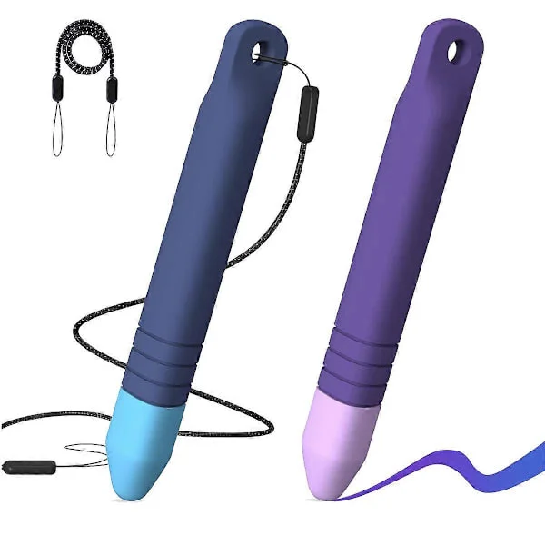 Barnvänlig Styluspenna Surfplatta Styluspenna för Barn, Kompatibel med iPad/iPhone/Kindle och Alla Pekskärmsenheter 2-pack