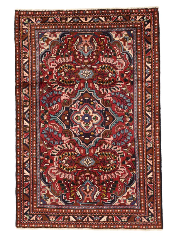 Lillian Matta Orientalisk Mörkröd/Svart (Ull, )