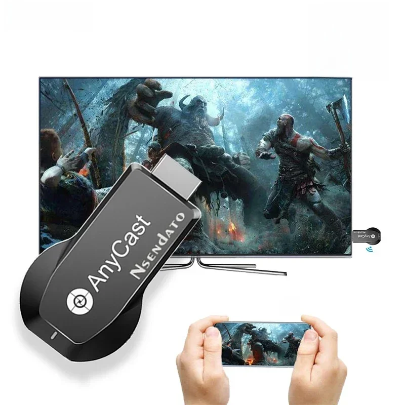 AliExpress - Adaptateur TV sans fil Anycast M100 5G 2.4 4K HD, dongle d'affichage Wifi Any Cast pour récepteur TV DLNA AirPlay pour IOS, Android, PC