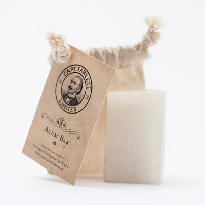 Captain Fawcett Traditional Alum Bar 40 g, Mænd, Skægpleje, Øvrigt