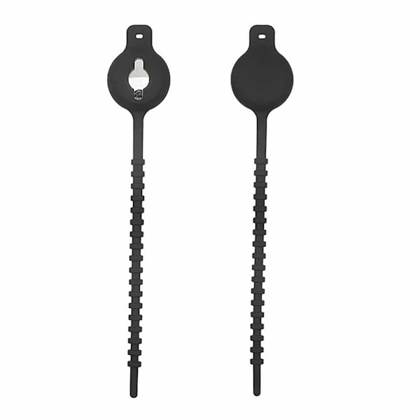 Cykel GPS-holder, Ergonomisk Silikoneetui til Elcykler, Scootere, MTB, Etc., Med Lang Bæltekæde til Sikker Sporingsenhed Fastgørelse, Fix
