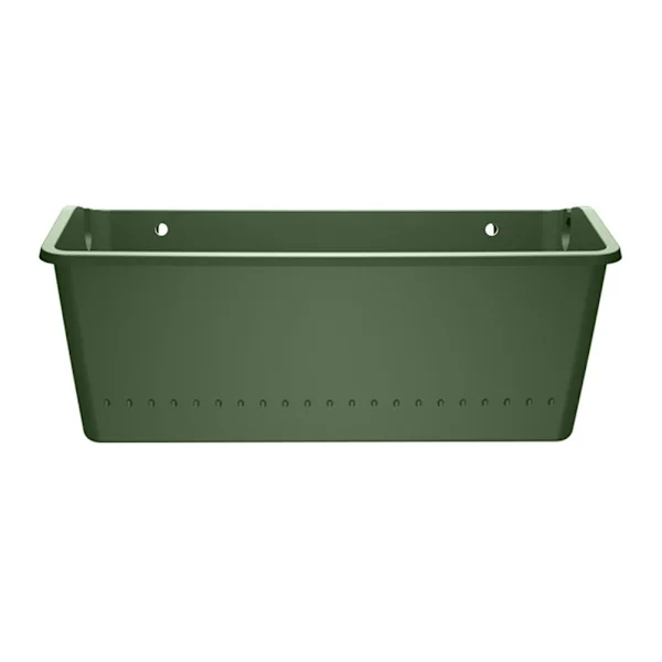 Flower Pots Hanging Herb Holder Box Balcony Garden Wall Hook Mount Decoration