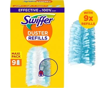 Swiffer-Duster Refill 9 pcs-Refiller til Swiffer Duster støvtørker, 9-pack-Home & Household Consumables-Rengjøringsmidler
