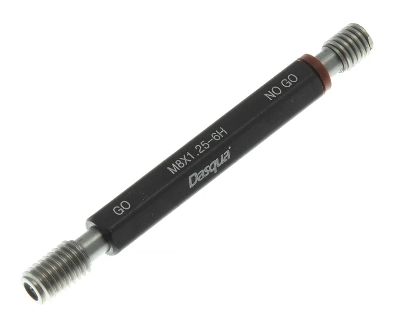 Dasqua 509587 Gängtolk med GO och NO-GO M5x0,8 mm, Handverktyg