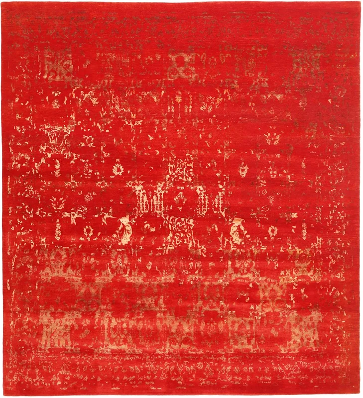 Contemporary Designs Rug Modern Red Large (Wool, )