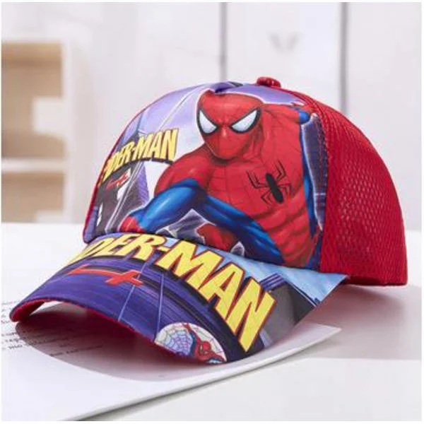 Mesh Keps Snapback Truckerkeps Barn Flickor Pojkar Present Spider-Man #1