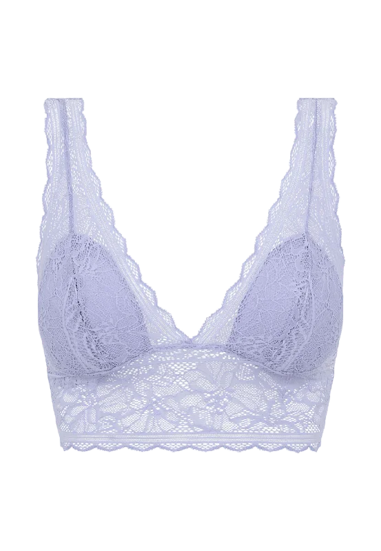 Chantelle Floral Touch Wirefree Bra Bh Dam Lila S