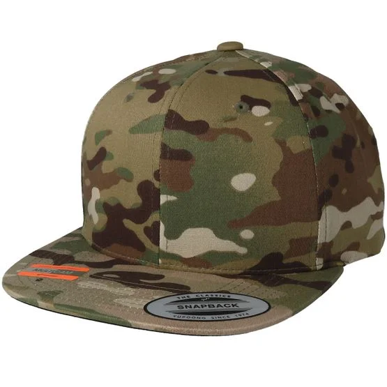 Yupoong - Camo snapback Gorra - Multicam Snapback @ Hatstore