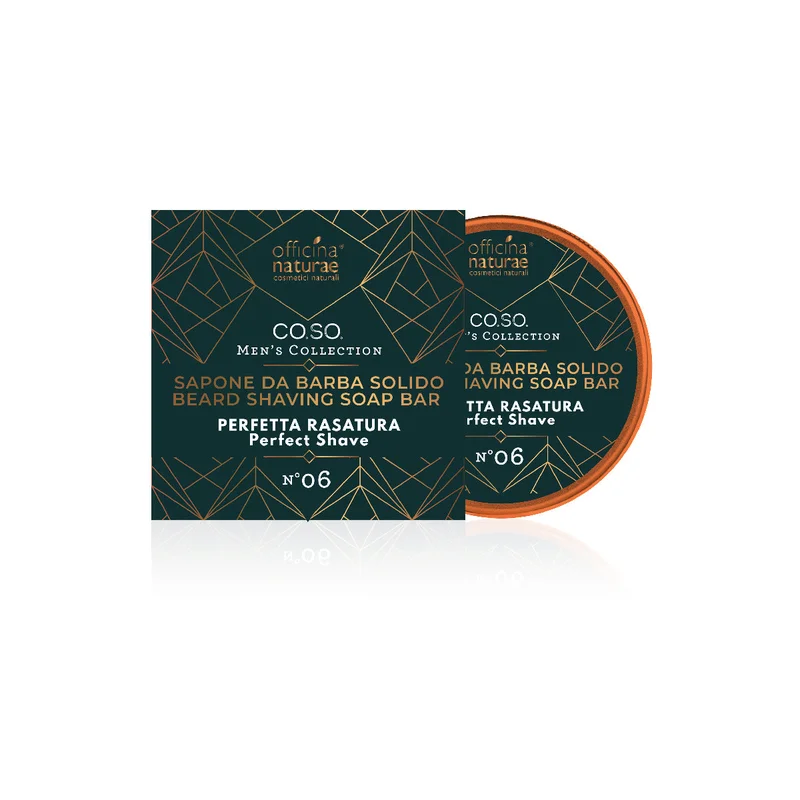 Officina Naturae CO.SO. Men's Collection SAPONE DA BARBA SOLIDO N. 06 50g - Crema per Rasatura