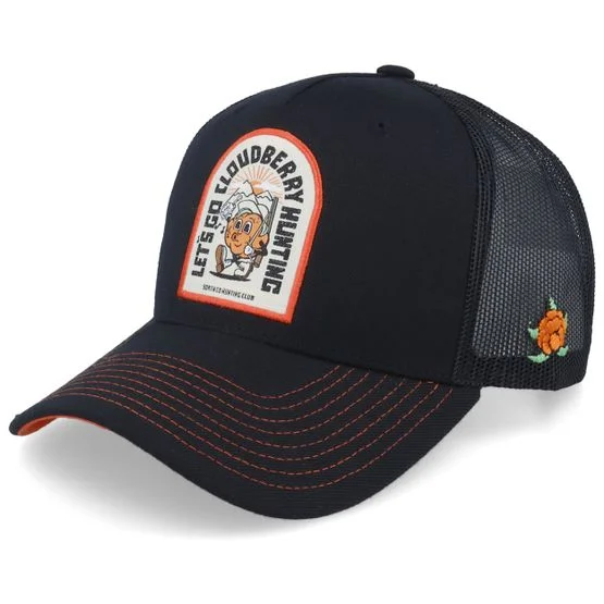SQRTN - Schwarz trucker Cap - Cloudberry Cap Mustard Trucker @ Hatstore