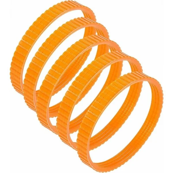 5-pakning Orange 1900B 9,6 mm elektrisk høvel drivrem