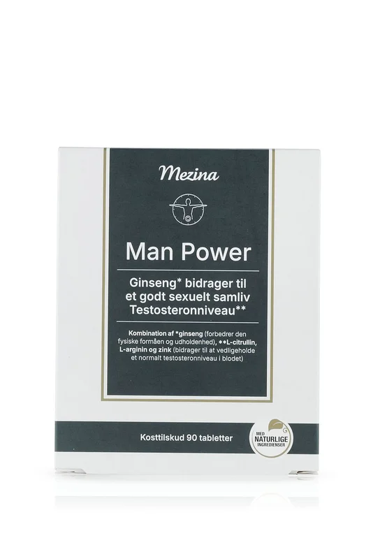 3 for 2 - Mezina Man Power 90 stk., Helse & Madvarer, Kosttilskud Til Mænd, Testosteron