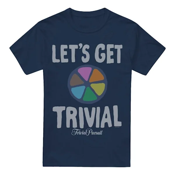 Trivial Pursuit Herr Let ́s Get Trivial T-Shirt S Marinblå