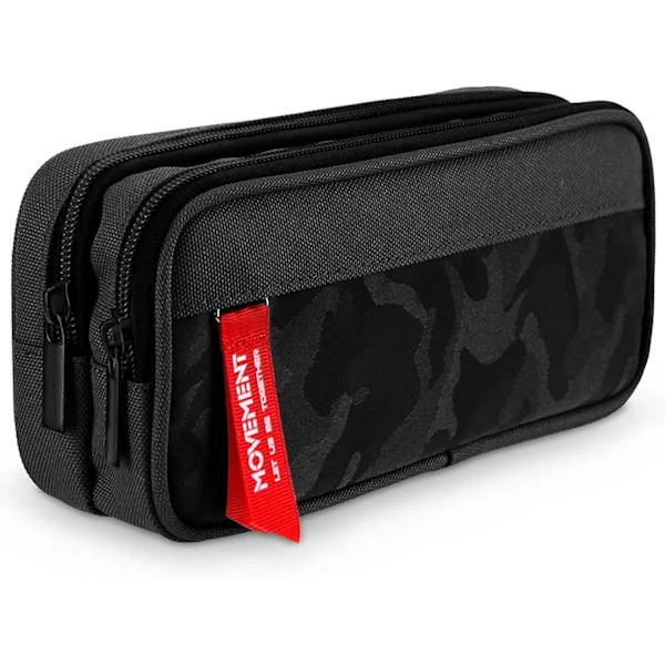 Large Capacity Pencil Case for Boys and Girls, Lightweight Waterproof Pencil Case with Three Compartments_yux