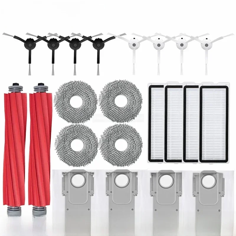 AliExpress - Roborock Q Revo MaxV/Q Revo S/Q Revo Pro Robot aspirateur accessoire sac à poussière brosse latérale principale filtre Hepa vadrouille 