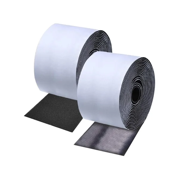 Soffkuddar, halkskydd, förhindrar att soffkuddar glider, kardborreband, Svart 10cm*2m --- (Krok och ögla fästsats)