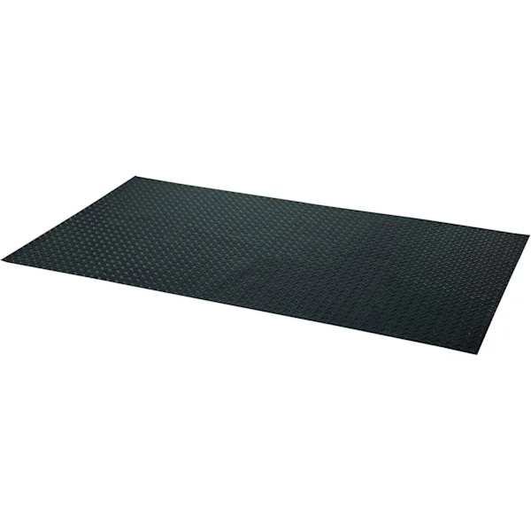 Premium däck- och grillmatta, 65" x 36", halkfri gummimatta för grill, stekhäll och grill, allvädersskydd för uteplats, däck och