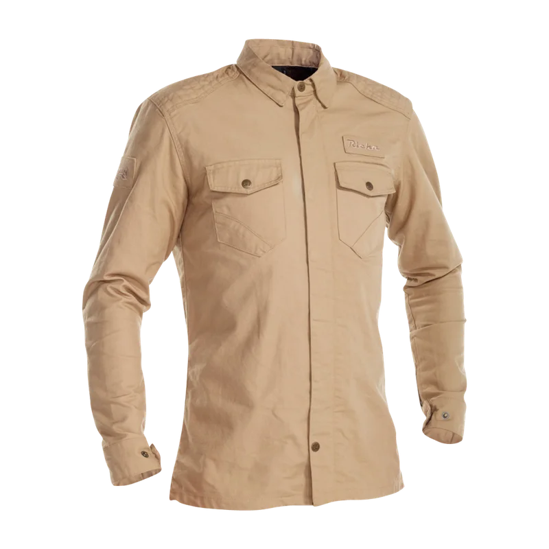Richa Hamada Motorcycle Overshirt Camel L