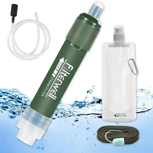 Portable Water Filter and Purifier with Carbon Filter