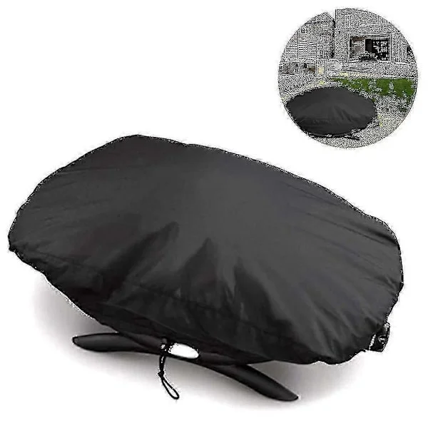 Grillisuojus Weber Q-sarjalle Weber Q1000 ja Q100-sarjan kaasugrilleille Vedenpitävä grillihuppu Weber Q1200, Q1400, Q1000, Q140, Q120 ja Q100