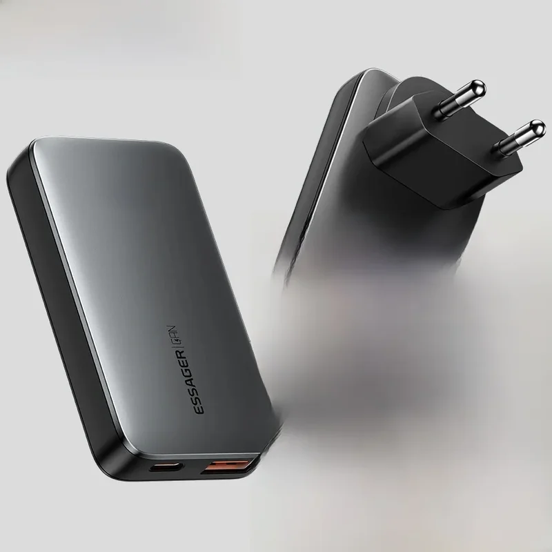 AliExpress - Essager 65 W GaN Ladegerät USB Typ C Quick Charge 3.0 Schnellladegerät für iPhone 16 15 Xiaomi Samsung iPad MacBook Tablet PD Ladegerät