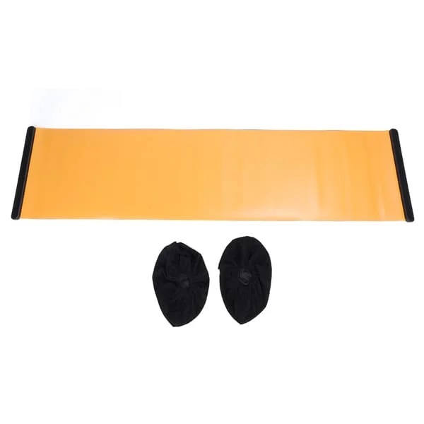 Træningsudstyr Slide Board Træningsudstyr Slide Board til Indendørs Udendørs Fitness Hastighed Balance Træning Orange Basic Style 2 Meter