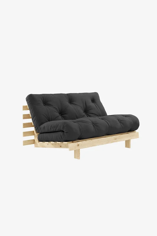 Karup - Sovesofa Roots 140 Rå bund - Grå - Sovesofaer - Fra Homeroom